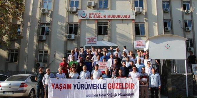 Batman’da ’Dünya Yürüyüş Günü’ Etkinliği Düzenlendi