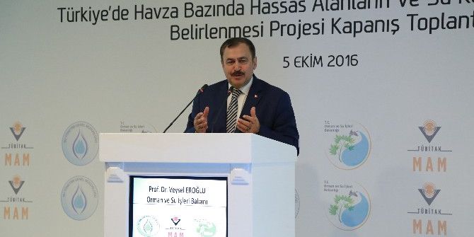 "Türkiye’de Havza Bazında Hassas Alanların Ve Su Kalitesi Hedeflerinin Belirlenmesi Projesi" Kapanış Toplantısı