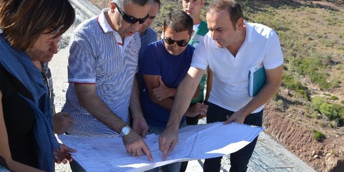 Adrasan Barajı’nda Çalışmalar Devam Ediyor