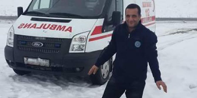 Kazada Ölen Ambulans Şoförü Toprağa Verildi