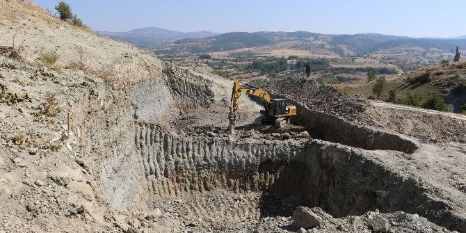 Maski’den Arıtma Tesisi İnşaatında İnceleme