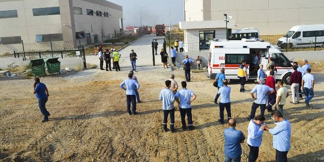 Turgutlu Osb’de Korkutan Yangın