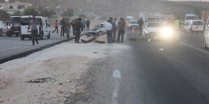 Mardin’de Trafik Kazası: 3’ü Ağır 5 Yaralı