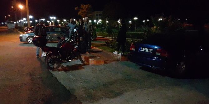 Otomobil İle Motosiklet Çarpıştı: 1 Yaralı