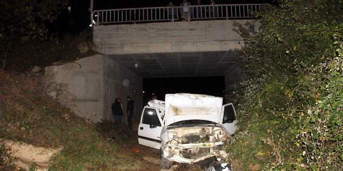 Otomobiliyle Dere Yatağına Uçan Veteriner Hekim, Eşiyle Aynı Kaderi Paylaştı