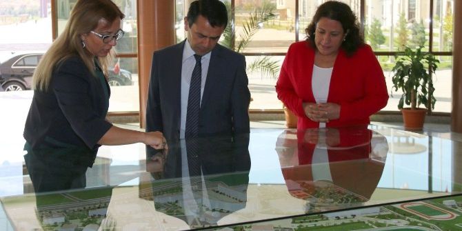 Nevşehir Valisi İlhami Aktaş, Rektör Kılıç’ı Ziyaret Etti