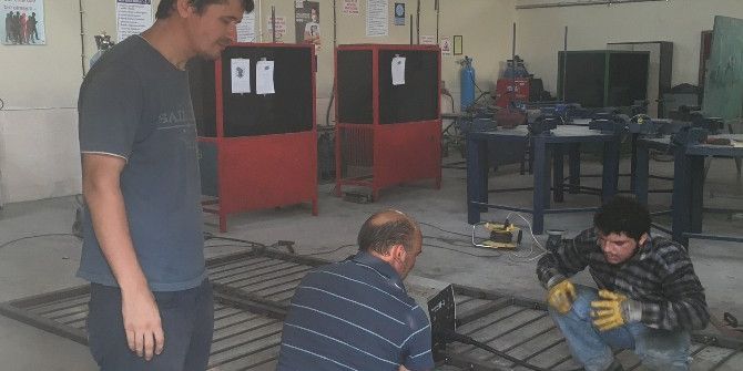 Soma’da Gaz Altı Kaynakçıları Yetişiyor