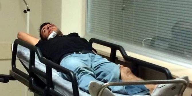 Saldırıya Uğrayan Genç Darp Edildi