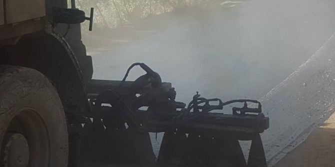 Beytüşşebap Yolunda Asfalt Çalışmalarına Başlanıldı