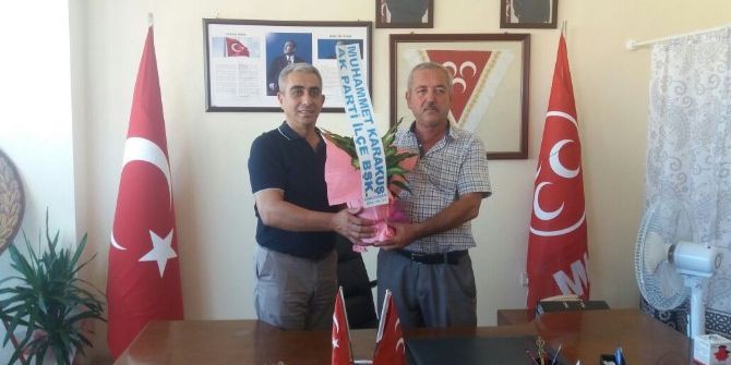 Dalaman Ak Parti’den Mhp Ye Ziyaret