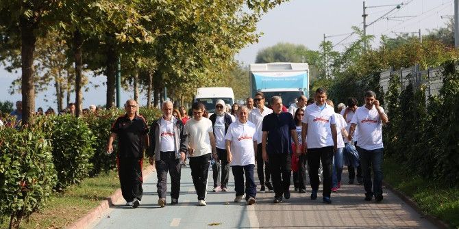 Sağlık İçin Yürüyüş Sapanca’da Yapıldı