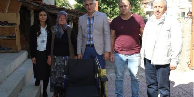 Tekerlekli Sandalyeler Evlerine Teslim Edildi