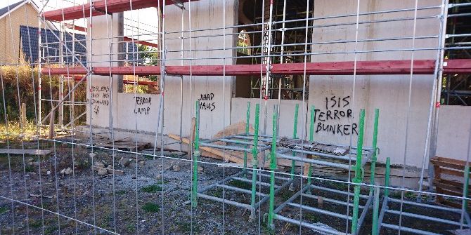 Almanya’da Camiye Çirkin Saldırı