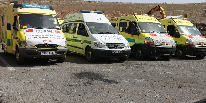 İhh’dan Suriye’ye Ambulans Yardımı