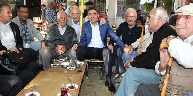 Chp İl Başkan Enver Kiraz Parti Emektarlarını Ziyaret Etti