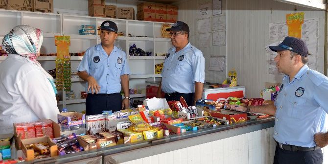 Kumluca’da Okul Kantinlerine Denetim
