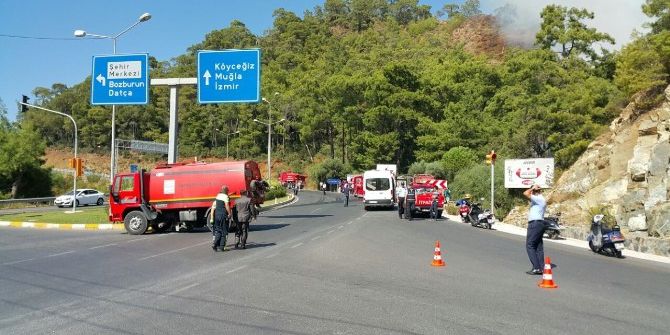 Marmaris’te Orman Yangını