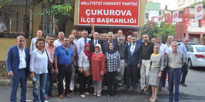 Mhp’li Karakaya Ve Baş’tan Ziyaretler