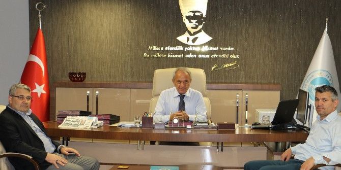 Genel Müdür Coşkun Misafirlerini Ağırladı