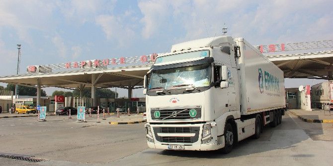 Kapıkule’de Tır Kuyruğu Eridi