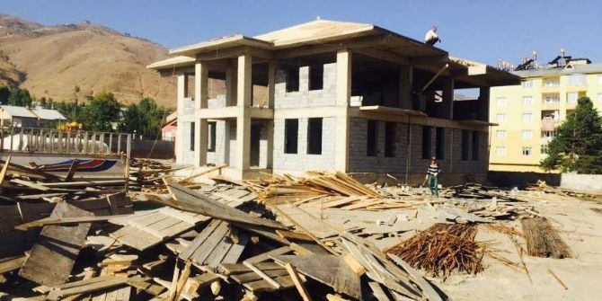 Başkan Asya, Bilgi Evi İnşaatını İnceledi