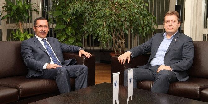 Necip Filiz’den Rektör Bağ’a Ziyaret