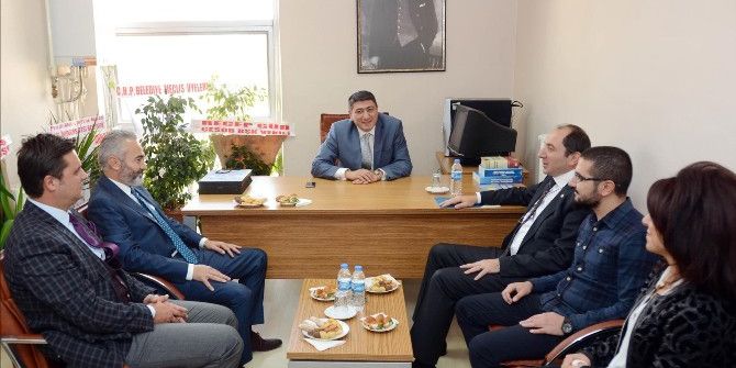 Rektör Alkan’dan İnşaat Mühendisleri Odası’na Ziyaret