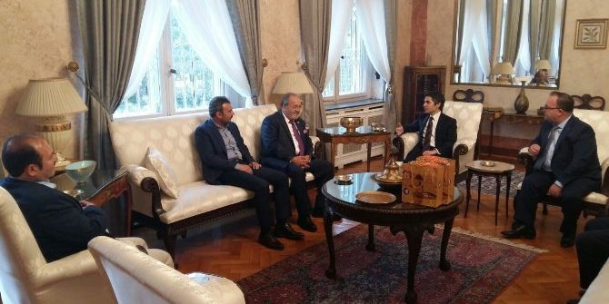 Uslu Ve Külcü’den Romanya Büyükelçisine Ziyaret