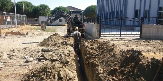 Maski’den Saruhanlı’ya Yağmur Suyu Hattı