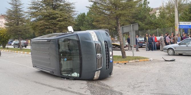 Tosya’da Trafik Kazası: 1 Yaralı