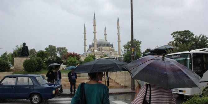 Edirne’de Hafta Sonu Yağış Bekleniyor