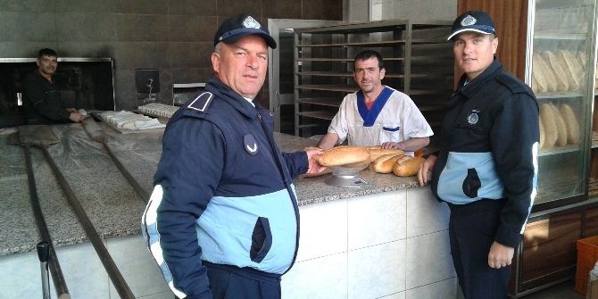 Malkara Zabıtası, Ekmek Fırınlarını Denetledi