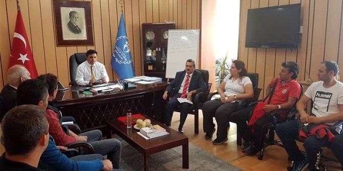Spor İl Müdürlüğünde Değerlendirme Toplantısı