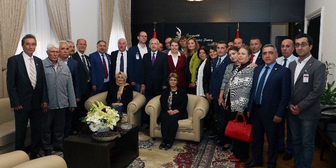 Chp Kütahya İl Başkanlığı Heyetinden Kılıçdaroğlu’na Ziyaret