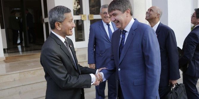 Singapur Dışişleri Bakanı’ndan Başkan Türel’e Ziyaret