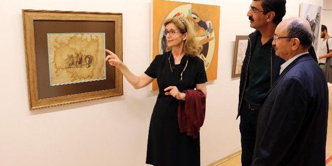 Sanko Sanat Galeresinde Karma Resim Sergisi