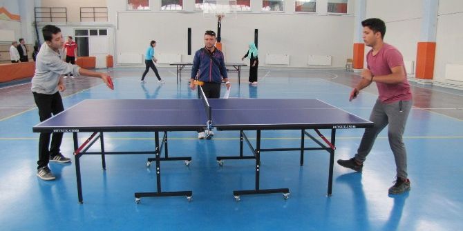 Hisarcık’ta Masa Tenisi Turnuvası