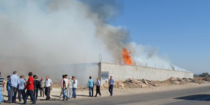 Çırçır Fabrikasındaki Yangın 5 Saatte Söndürüldü