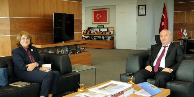 Azerbaycan Eğitim Müşavirinden Nkü’ye Ziyaret