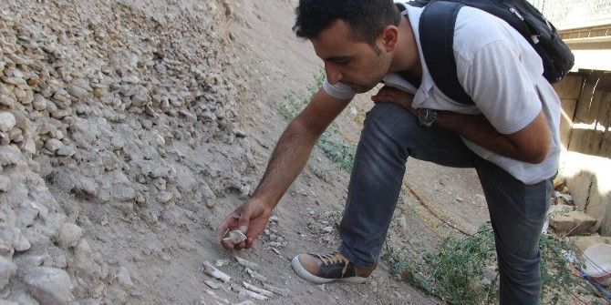 Toprak Kayması Sonrası Ortaya Çıkan Kemikler Merak Konusu Oldu