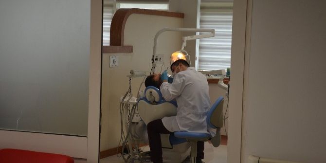 Viranşehir’de Diş Hekimlerine Gece Mesaisi