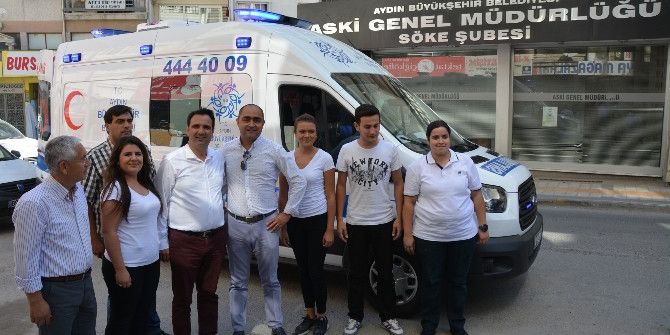 Aydın Büyükşehirin Hasta Nakil Araçlarından Biri Söke’ye