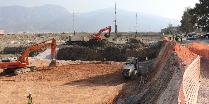 Atıksu Arıtma Tesisindeki Çalışmalara Yakın Takip