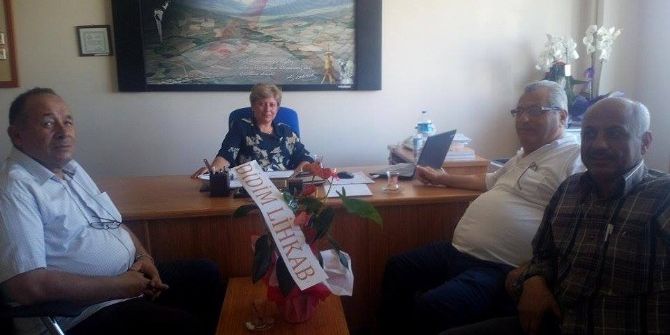 Didim Ekk’dan Yeni Tapu Müdürüne Hayırlı Olsun Ziyareti