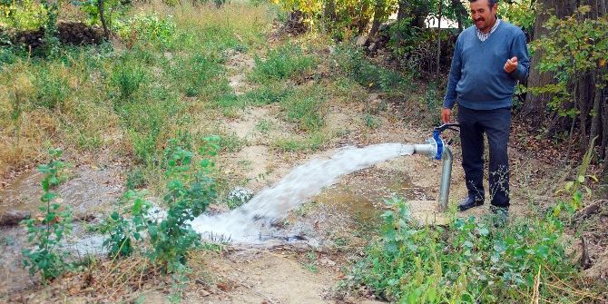 Hüyük’e 480 Dekarlık Damlama Sulama Tesisi