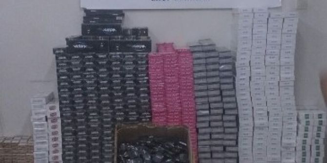 Kuşadası’nda Kaçak Sigara Operasyonu