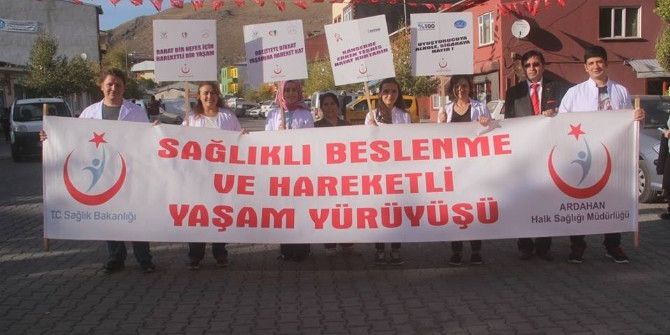 Çıldır’da Sağlıklı Yaşam Yürüyüşü