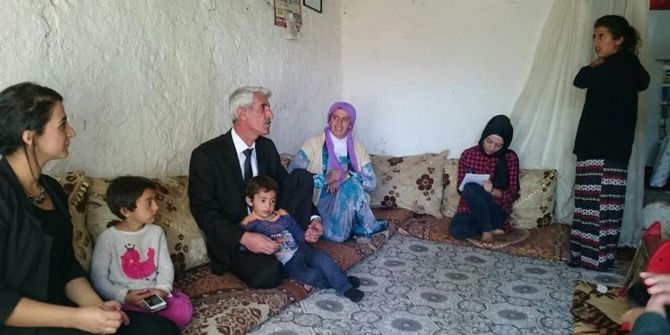 Şehit Korucuların Ailelerine Ziyaret