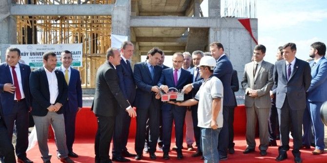 Ağaköy Yerleşkesi Camii’nin Temeli Atıldı