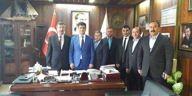 Türksoy, Başkan Şahin’i Ziyaret Etti